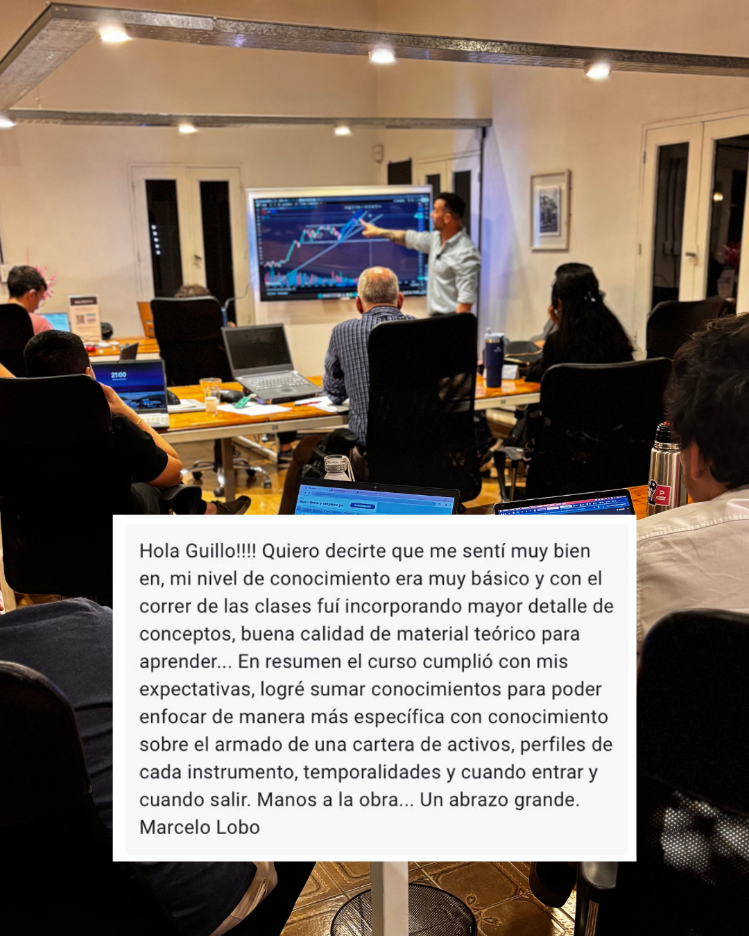 Clase presencial Curso de Inversiones ATP - Academia Bloque Tucumán