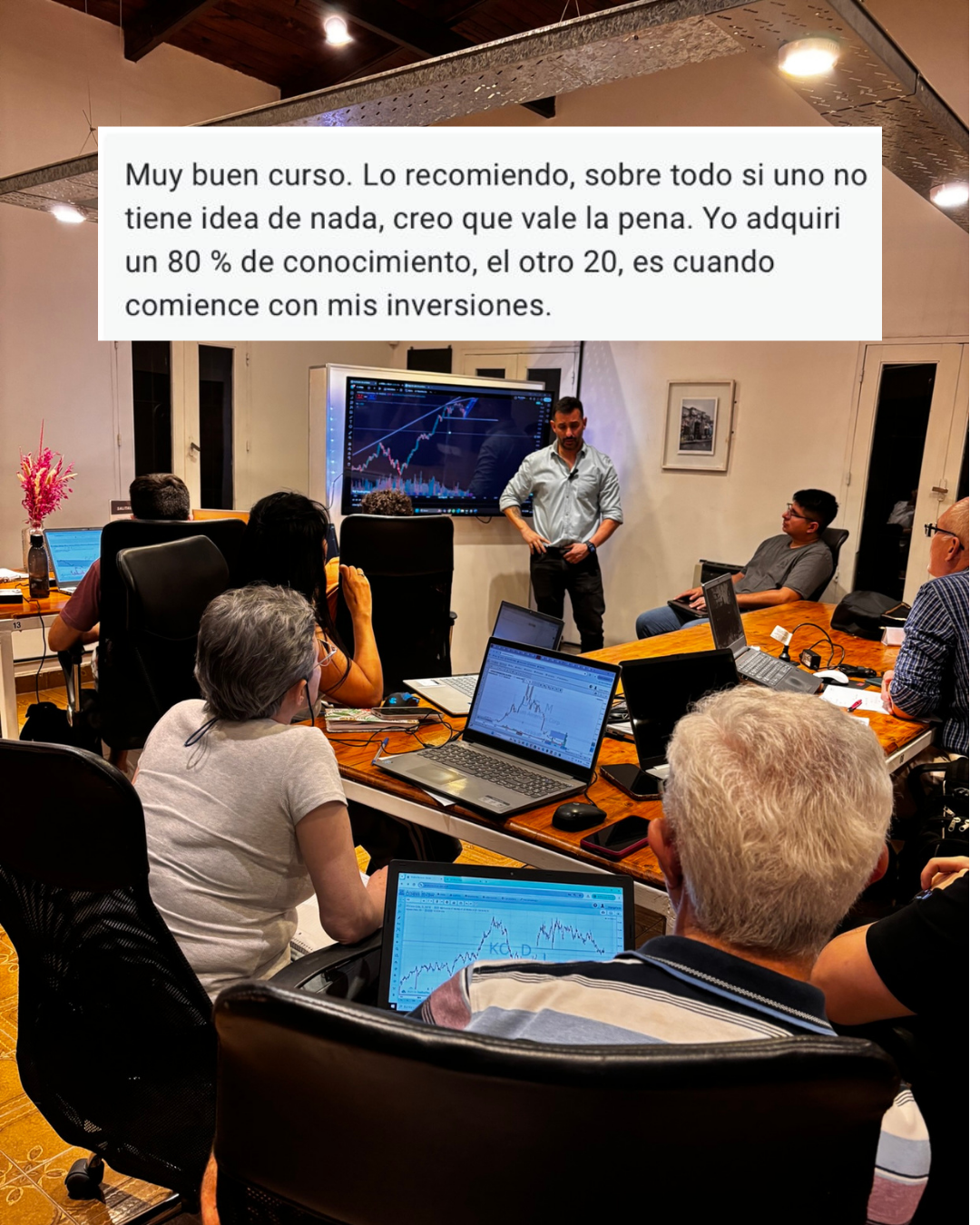 Clase presencial Curso de Inversiones ATP - Academia Bloque Tucumán